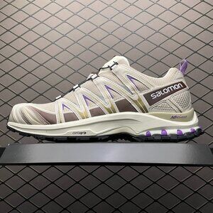 Salomon XA Pro 3D Sneakers in Brown Purple